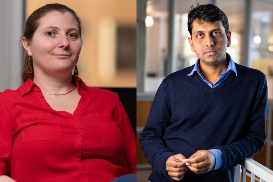 Two EECS professors within CSAIL (Credits: Jared Charney (left) and Lillie Paquette (right)).