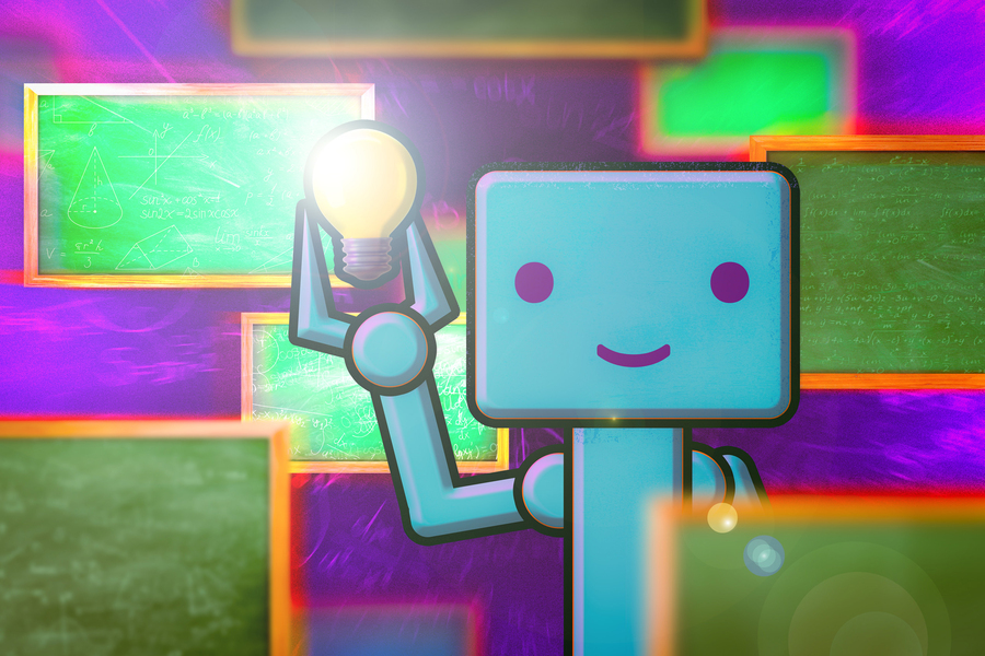 MIT researchers have shown how strategically applying a method known as test-time training with task-specific examples can boost the accuracy of an LLM more than sixfold (Credits: Jose-Luis Olivares, MIT; iStock).