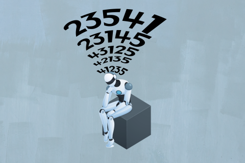 Researchers from MIT CSAIL and EECS evaluated how closely language models could keep track of objects that change position rapidly. They found that they could steer the models toward or away from particular approaches, improving the system’s predictive capabilities (Credits: Image designed by Alex Shipps, using assets from Shutterstock and Pixabay).